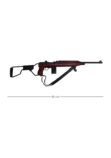 Denix Dekoratif Replika Paraşütçü Model M1a1 Karabina, Amerika 1942
