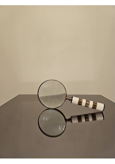 Dekoratif Kemik Ahşap Büyüteç