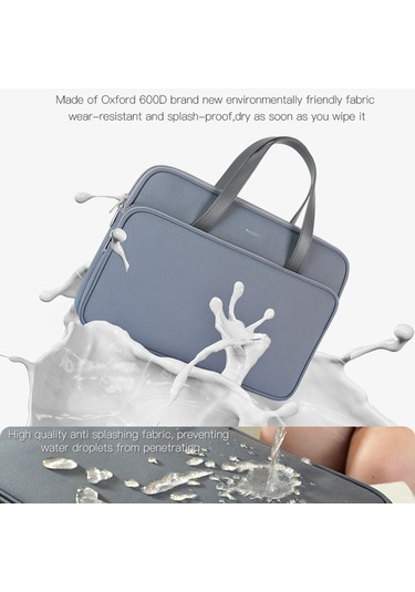 Sones Yesido Wb36 14 İnç Su Geçirmez Oxford Kumaş Dizüstü Bilgisayar Çantası Diğer