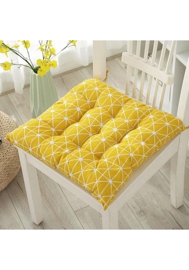 Yer Minderi Yumuşak Yüksek Esneklik Ofis Yurt Çalışma Odası Sandalyesi Yard İçin Daha Kalın Koltuk Minderi 40x40cm C