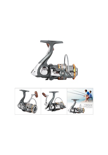 Wezone Lızard 11 Rulmanlı Alçak Bobinli Spinning Makinesi 1000-3000 Boyutları Lure Balıkçılığı İçin Hız Oranı 5.2:1 Metal Konstruksiyon