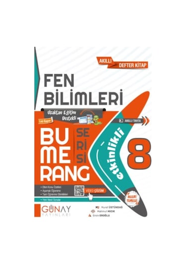 Bumerang Lgs 8. Sınıf Etkinlikli Fen Bilimleri