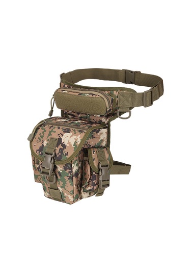 Padalink "800d Naylon Dayanıklı Outdoor Bacak Çantası - Su Geçirmez, Çok Cepli, Molle Sistemli, Ayarlanabilir" Çok Renkli