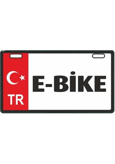 Sevenkardeşler Kırmızı E-Bike E-Bike Plakalık