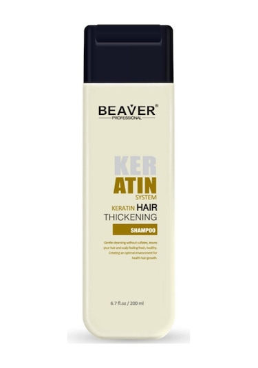 Beaver Keratin Hair Thickening Şampuan 200 ML