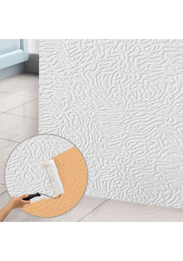 Tink 3d Duvar Paneli Boyanabilir Dekota 60x120 Cm / Alaca Desenli 7'li Paket-5 M²