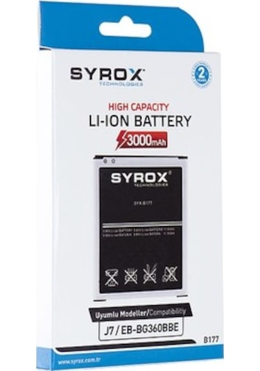 Syrox Samsung Galaxy-J7 2015 SM-J700 Uyumlu Batarya