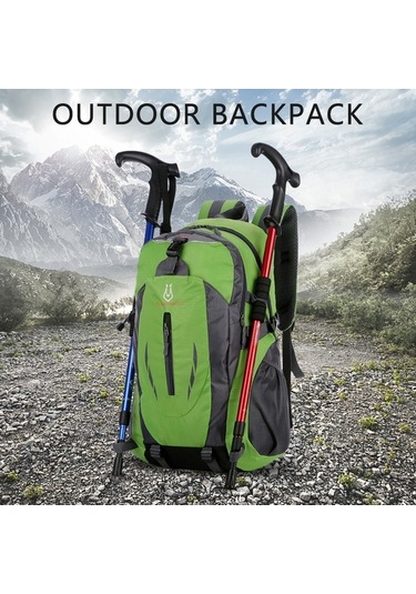 Flybuy Ve Turuncu Su Sırt Omuz Nefes Mekan Kapasiteli Kadınlar İçin Geçirmez Erkekler Dış Dağcılık Çantası Çantası Büyük Alabilir 40l Rm Turuncu