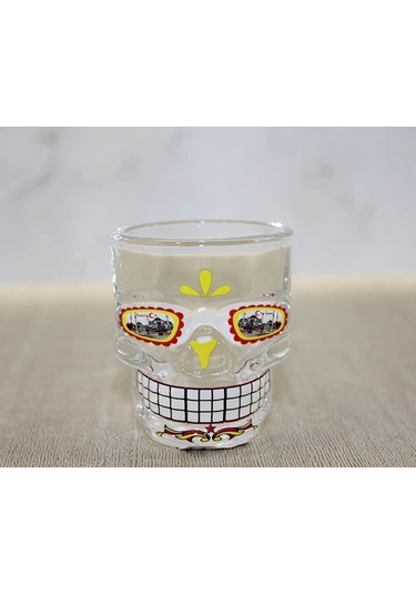 İstanbul Temalı Cam Kurukafa Shot Bardak Alk4302