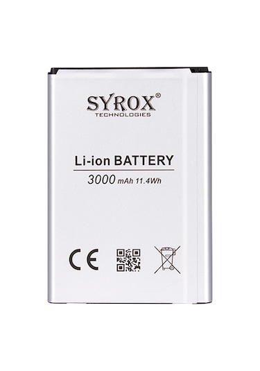 Syrox Lg G3 / G3 Stylus Batarya 3000 Mah B170