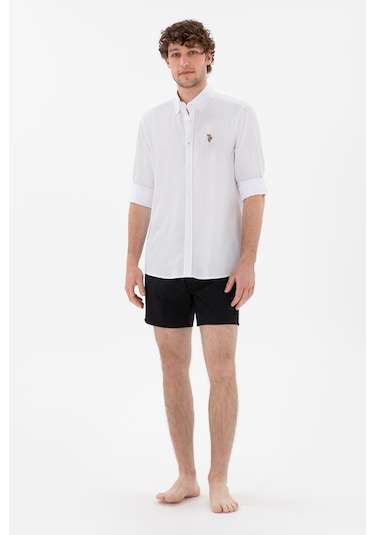 U.s. Polo Assn. Erkek Siyah Deniz Şortu 50300032-vr046 Siyah