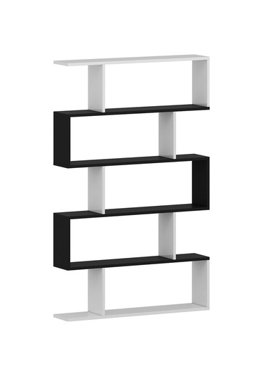 Core-s Kitaplık - Beyaz / Siyah