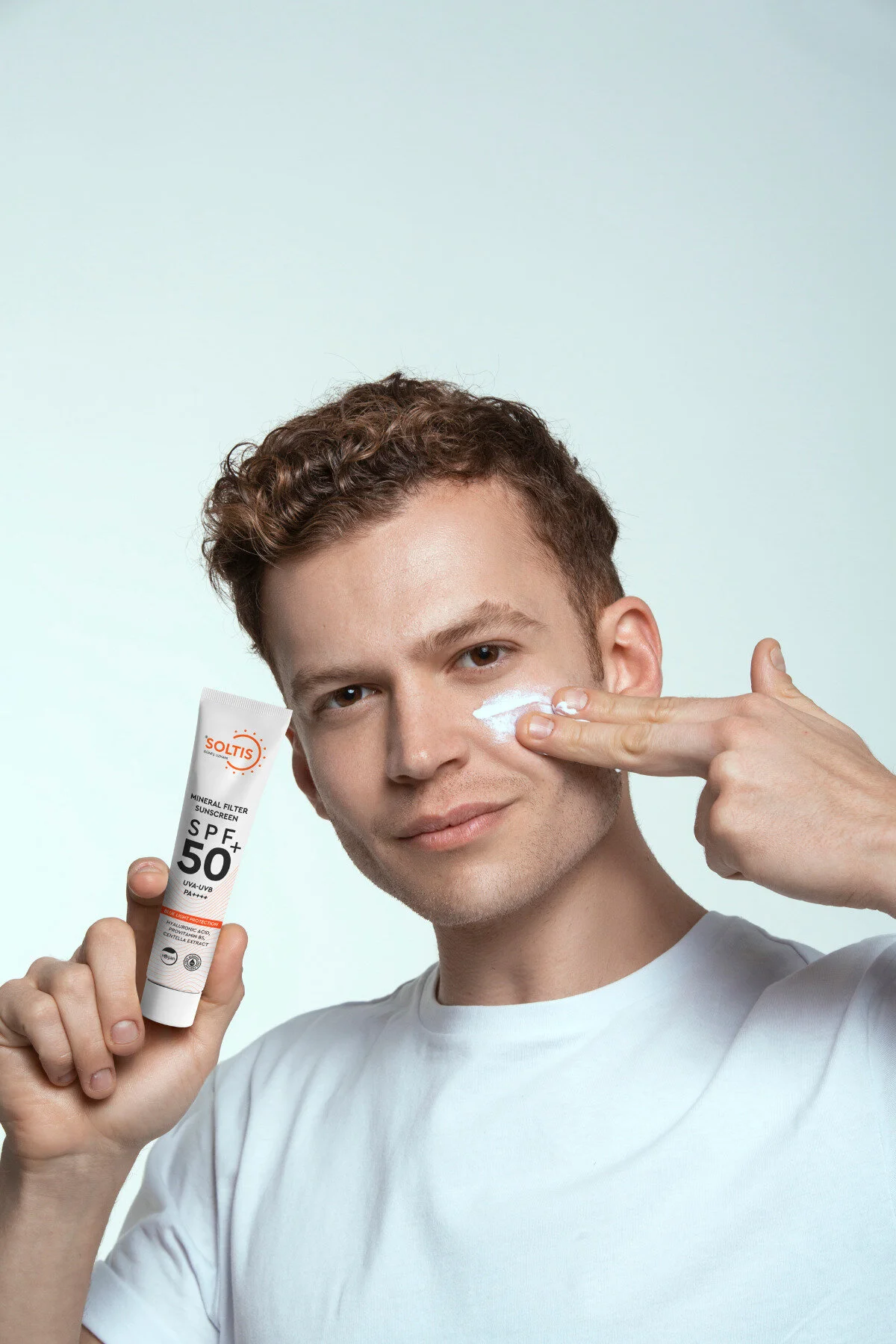 Soltis %100 Mineral Güneş Koruyucu Krem Spf 50+ Pa++++, 50 Ml