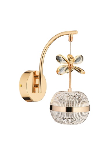 Prenses Gold Ledli Aplik Salon Mutfak Oda Oturma Odası Hol Ledli Aplik Sb-ld-705 Gold