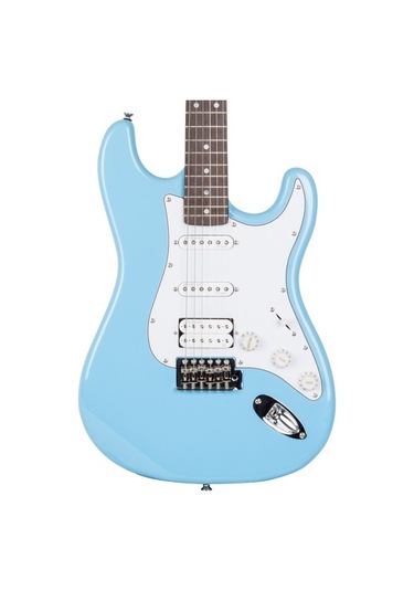 Kozmos Kst-Bswhss-Grwn-Dbl Hss Elektro Gitar+Kılıf+Askı+Ara Kablo