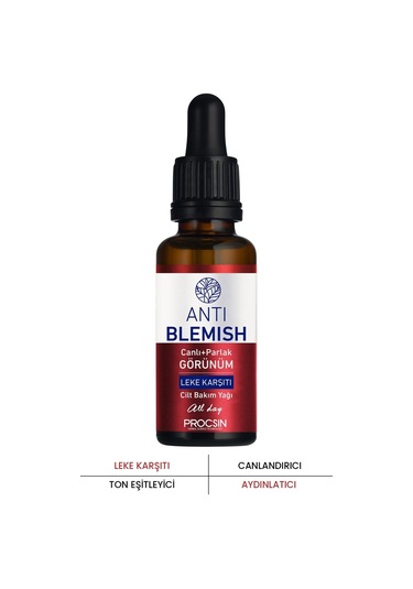 Procsın Anti Blemish Leke Karşıtı Cilt Bakım Yağı  20 ML