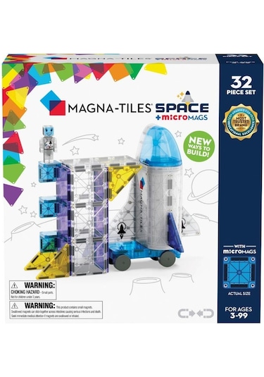 Magna-tiles Space + Micromags - Uzay 32 Parça