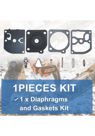 Stıhl 021 023 025 Fs300 Fs350 Karbüratör İçin Diyafram Ve Conta Takımı, Zama Rb41 Tamir Takımı Aksesuar Parçaları Zama C1q Serisi İle Uyumlu