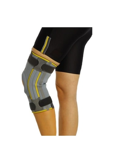 Patella Destekli Fleksible Balenli Uzun Dizlik