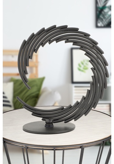 Begüsa Bakü Metal Aksesuar Biblo 18 Cm Siyah