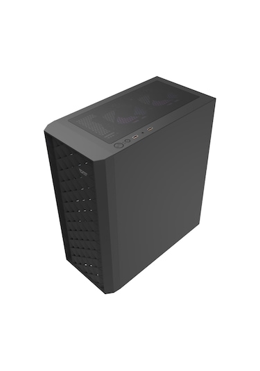 Aıgo Dk351 Usb3.0 4 12cm Fan Temperli Cam Siyah E-atx Kasa Psu Yok