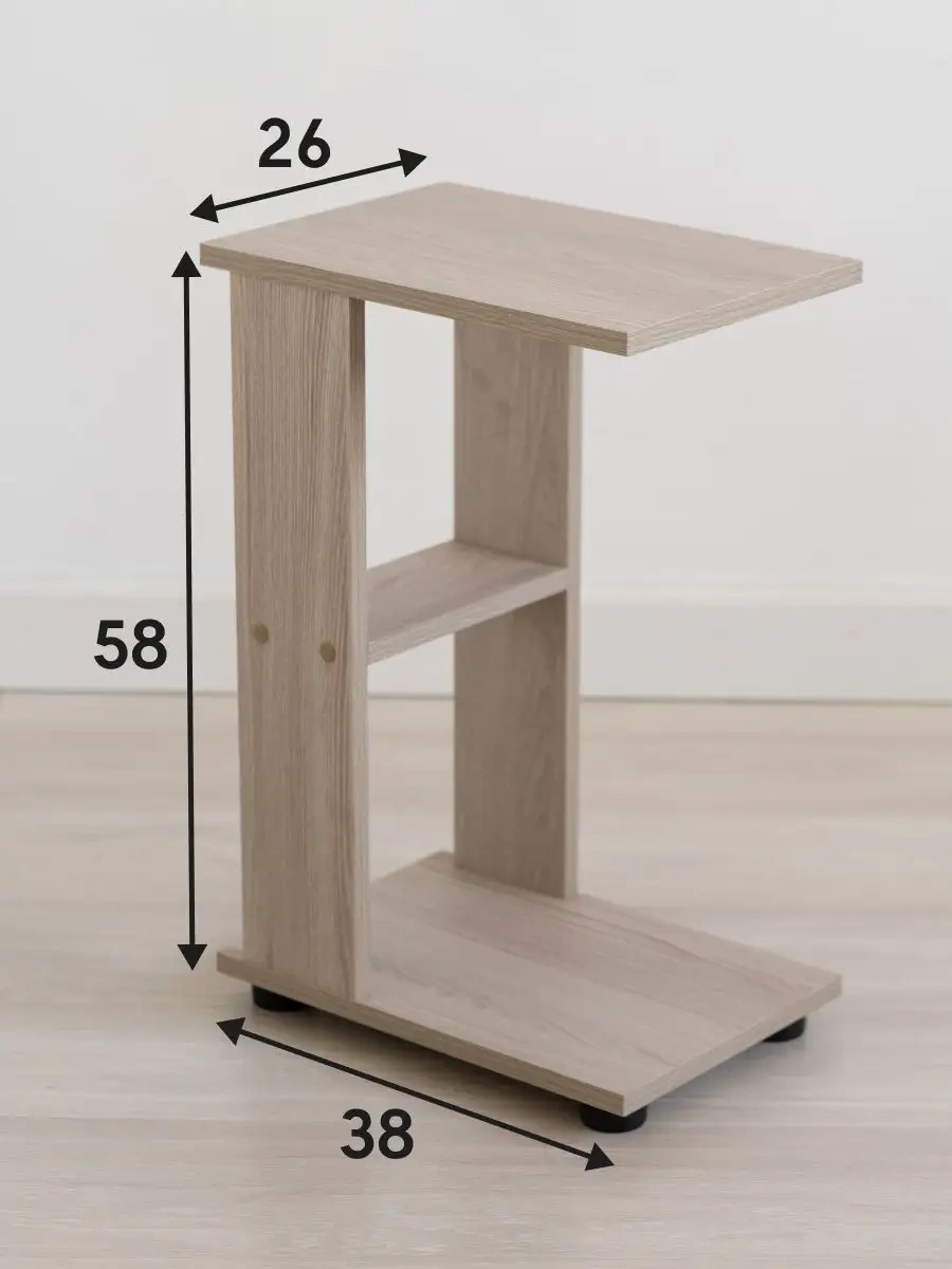 Furnı Home Komodin 162405784 Açık Renk Ahşap