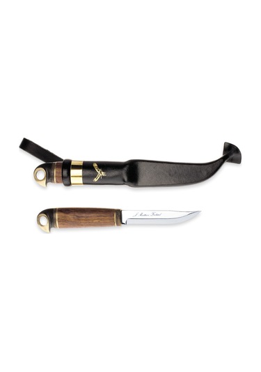 Marttiini Tahta Kutulu Fleto Bıçak Kahverengi