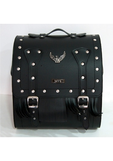 Mts Üniversal Ad Arka Deri Çanta Siyah Siyah