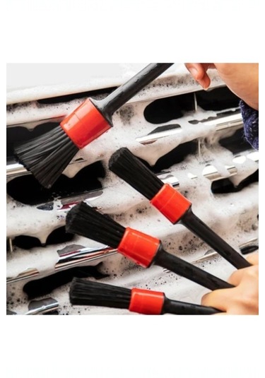 Oto Detay Fırçası Seti 5'li Kaliteli Detaylı Farklı Boyutlar,5li