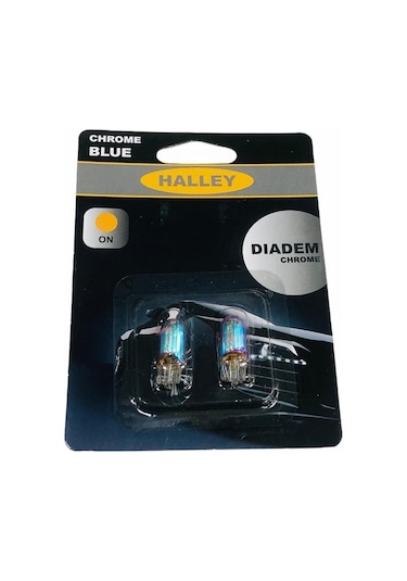 Halley 12V T10 Dipsiz Ampul 5W Diadem Turuncu 2 Ad Italy N11.3707