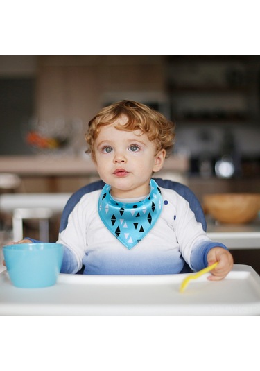 Vkemall 4 Adet Pamuklu Bebek Bibs: Nemlendirici, Konforlu Ve Temiz Tutucu - Nokta, Yaprak, Tek Renk, Tilki, Arı Desenleri Seçenekli