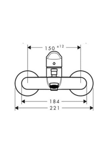 Hansgrohe Logis E Banyo Bataryası 71415000 Krom