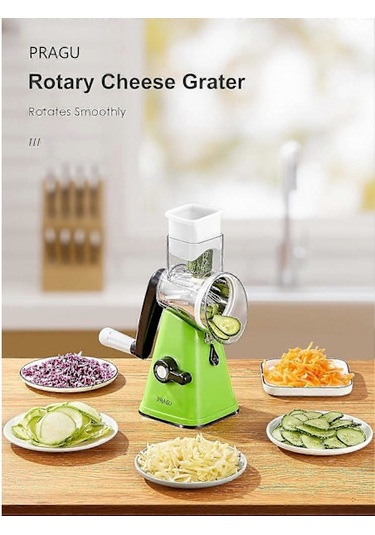 Peynir Rendesi, 3 Tamburlu Bıçaklı Sebze Rendesi, Daha Hızlı Ve Kolay Kesme İçin Mutfak Rendesi, Yeşil Peynir İçin İdeal Sebze Kesici Diğer