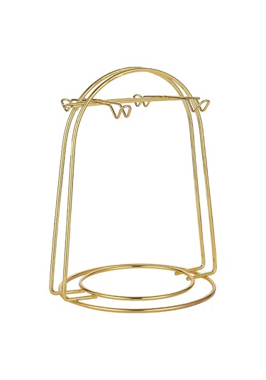 Dianziye 6 Bardaklı Retro Zanaatçılık Demir Bardak Rafı - Ev/café İçin Lehimli Ve Kolay Kurulum, Global Standartlar Uygulamalı