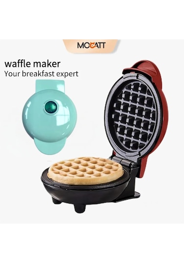 Mocatt Çok Fonksiyonlu Waffle Makinesi, Pişirme, Sandviç, Ekmek Kızartma Blue 1