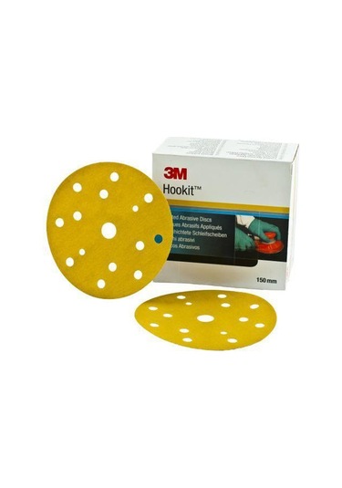 3M 50453 255P+ Hookit P400 15 Delikli Disk Zımpara 150 MM