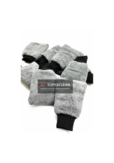MF SuperClean Mikrofiber Lüks Araç Yıkama Eldiveni