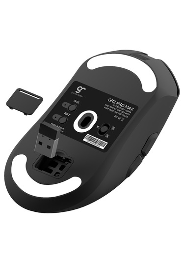 Gameraider Gr3 Pro Max Obsidian Black Pixart 3950 Sensör Kablosuz Gaming Mouse
