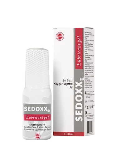 Sedoxx Ph Lubricant Gel Su Bazlı Genital Bölge Nemlendirici 50 ml 2 Adet