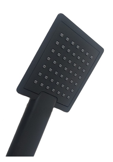 Armoni Siyah Kare El Duşu Duş Başlığı - Functional Hand Shower Siyah