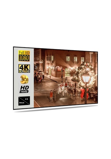 Xindoker Çeşitli Boyutlarda Projeksiyon Perdesi Ve Aksesuarları Seti