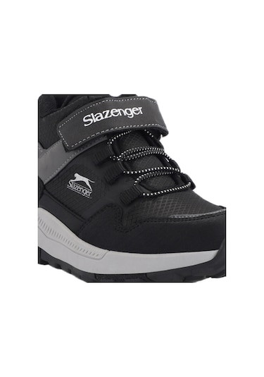 Slazenger  KENZIE Çocuk Cırt Cırtlı Siyah  -  Beyaz Bot