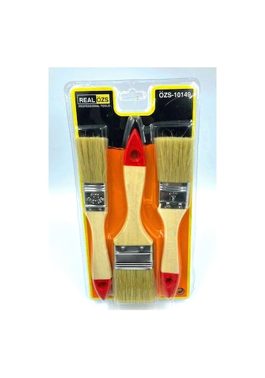 3 Parça Boya Kestirme Fırça Seti No-1- 1.5 -2 5332