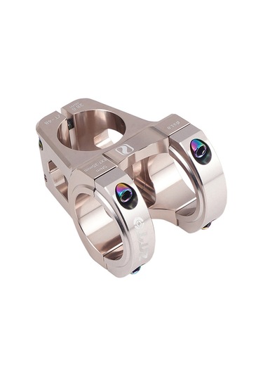 Hombey Ztto Mtb Kolu Başı Cnc Alüminyum Ağırlığı Azaltan 31.8mm 35mm 0 Derece Titan Renkli Bisiklet Direksiyon Kontrol Stemi Çok Renkli