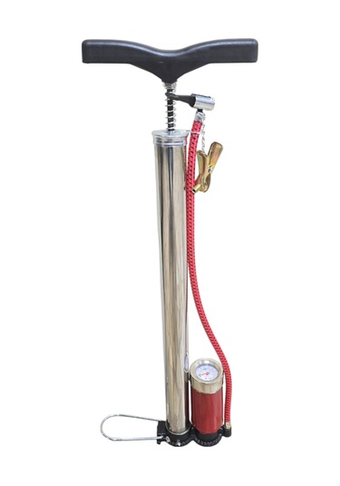 Fixonic B.h.d Bhd00324 T Saplı Saatli Krom Hava El Pompası 60cm