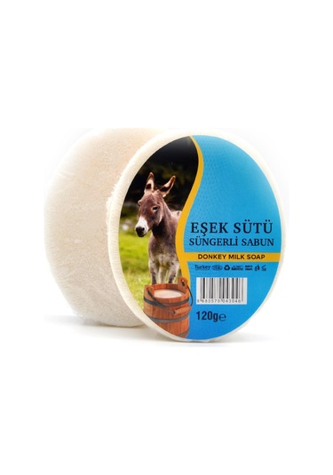 Eşek Sütü Özlü Süngerli Duş Sabunu 120 G