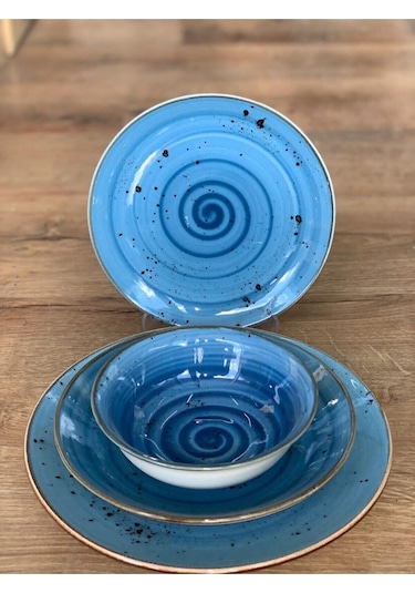 Aryıldız Tulu Deniz 24 Parça Yemek Tkm Reactive Soft 93 Ma