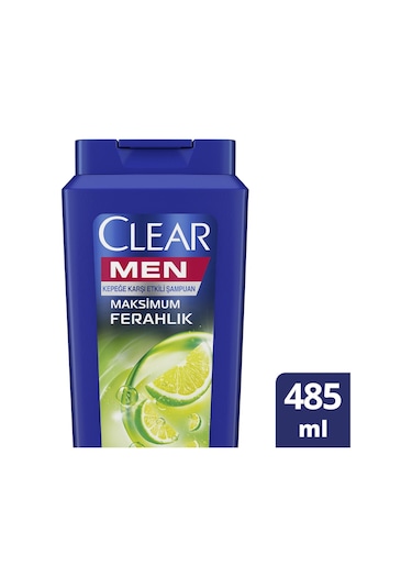 Clear Men Kepeğe Karşı Etkili Maksimum Ferahlık Şampuan 485 ML