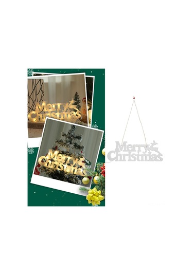 Ximistore9 Noel Işık Harfleri, Led Sıcak Işık, Noel Dekorasyonu, 30 Ampul, Pil Dahil, Ev/parti/outdoor Kullanım Diğer