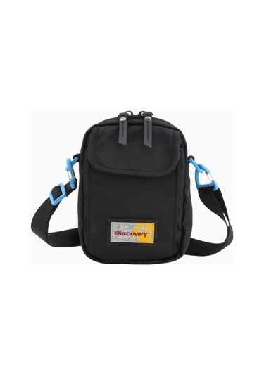 Discovery Icon Rfıd Korumalı Sürdürülebilir Utility 1l Kapasiteli Unisex Omuz Çantası Siyah 3